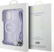 Etui Guess Crossbody Cord Script MagSafe do Apple iPhone 16 Pro Max Purple (GUHMP16XHCTSGNSU) - obraz 7
