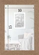 Фоторамка пластиковая 10х15 багет: AM1513-X052 Темный орех (с глянцевым стеклом 1-1.5мм, двп) EmojiFrame - изображение 6