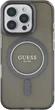 Etui Guess IML Glitter Circle MagSafe do Apple iPhone 16 Pro Max Black (GUHMP16XHFGEREK) - obraz 2
