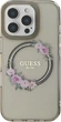 Etui Guess IML Flowers Wreath MagSafe do Apple iPhone 16 Pro Max Black (GUHMP16XHFWFCK) - obraz 2