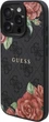 Etui Guess 4G Flowers Print MagSafe do Apple iPhone 16 Pro Max Black (GUHMP16XP4ROPEMCK) - obraz 3