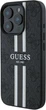 Etui Guess 4G Printed Stripes MagSafe do Apple iPhone 16 Pro Max Black (GUHMP16XP4RPSK) - obraz 3