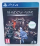 Диск для PlayStation 4 - Middle Earth Shadow Of War Silver Edition, русские субтитры, Б/У - изображение 1