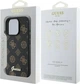 Etui Guess Peony Script MagSafe do Apple iPhone 16 Pro Max Black (GUHMP16XPGPYSK) - obraz 8