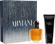 Zestaw męski Giorgio Armani Stronger With You Woda toaletowa 50 ml + Żel pod prysznic 75 ml (3614274692587) - obraz 1