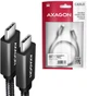 Кабель Axagon BUCM32-CM20AB USB-C - USB-C 3.2 Gen 2, PD 100W, 5A, 4K HD 2 м Black - изображение 3