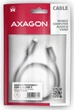 Кабель Axagon BUCM32-CM10AB USB-C - USB-C 3.2 Gen 2, PD 100W, 5A, 4K HD 1 м Black - зображення 4
