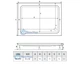Душевой поддон Shower Beta 70x90х18 см прямоугольный низкий акриловый для душевой кабины - изображение 2