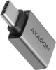 Адаптер Axagon RUCM-AFA USB 3.0 Type-C Male - Type-A Female ALU Silver - зображення 1