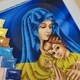 Набір для вишивання бісером картини ARHIBIS Українська Мадонна з немовлям, 30*42 см (В659) - зображення 7