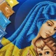 Набір для вишивання бісером картини ARHIBIS Українська Мадонна з немовлям, 30*42 см (В659) - зображення 8
