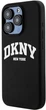 Etui DKNY Liquid Silicone White Printed Logo MagSafe do Apple iPhone 13/13 Pro Black (3666339266639) - obraz 2