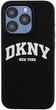 Etui DKNY Liquid Silicone White Printed Logo MagSafe do Apple iPhone 13/13 Pro Black (3666339266639) - obraz 3