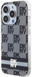 Etui DKNY IML Checkered Mono Pattern & Printed Stripes MagSafe do Apple iPhone 14 Pro Black (3666339269333) - obraz 2