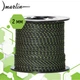 Линь для подводной охоты Marlin Dyneema 2 мм 1 метр Черно-зеленый - изображение 1