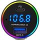 Автомобільний FM-трансмітер Aspiring Wave 12 Bluetooth 5.3 PD 36 Вт QC3.0 microSD USB-C TC-WA12 (E6AAA2B564BE) - зображення 7