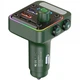 FM-трансмиттер для авто с Bluetooth, быстрая зарядка QC3.0 и PD, 2 USB-C, зеленый - изображение 2