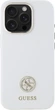 Etui Guess Silicone Logo Strass 4G do Apple iPhone 16 Pro White (GUHCP16LM4DGPH) - obraz 2