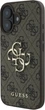 Etui Guess 4G Big Logo do Apple iPhone 16 Plus Brown (GUHCP16M4GMGBR) - obraz 3