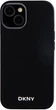 Etui DKNY Liquid Silicone Small Metal Logo MagSafe do Apple iPhone 14 / 15 / 13 Black (3666339265670) - obraz 3