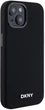 Etui DKNY Liquid Silicone Small Metal Logo MagSafe do Apple iPhone 14 / 15 / 13 Black (3666339265670) - obraz 4