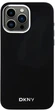 Etui DKNY Liquid Silicone Small Metal Logo MagSafe do Apple iPhone 14 Pro Max Black (3666339265700) - obraz 3