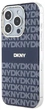 Etui DKNY IML Mono & Stripe MagSafe do Apple iPhone 15 Pro Blue (3666339267834) - obraz 2