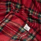 Плед ARDESTO Christmas Клітинка Flannel Червоний Полуторний 160х200 см (ART0133PB) - зображення 4