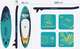 Надувна дошка SUP Neo-Sport Aquasurf 320 x 81 x 15 см 170005 (5903890629939) - зображення 9