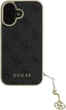 Панель Guess 4G Charms Collection для Apple iPhone 16 Plus Black (GUHCP16MGF4GGR) - зображення 2