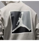 Худи мужское Jordan Brooklyn Fleece Sweatshirt Gray L Серый HV0544-050 - изображение 4