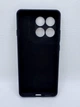 Чехол накладка Silicone Cover Full для Motorola Edge 60 Pro Черный - изображение 4