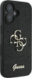 Панель Guess Fixed Glitter Big 4G для Apple iPhone 16 Plus Black (GUHCP16MHG4SGK) - зображення 4