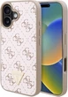 Панель Guess New 4G Triangle для Apple iPhone 16 Plus White (GUHCP16MPG4GPH) - зображення 1