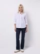 Рубашка хлопковая женская Colin's CL1075215WHT XS White (8684112843995) - изображение 3