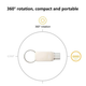 Флеш-накопитель USB 2 тб флешка мини-крут USB 3.1 / Type-C Seuno (GS936) - изображение 5