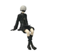 Аниме фигурка 9S 15 см, Nier Automata YoRHa No.9 Type S, коллекционная фигурка из игры, без коробки (GS930) - изображение 1