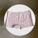 Женские шортики боксеры в полоску LuAMaMA 81195 натуральный хлопок, Пудра L/XL - изображение 1