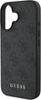 Etui Guess 4G Classic do Apple iPhone 16 Black (GUHCP16SG4GFGR) - obraz 4