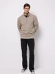 Толстовка на молнии мужская Colin's CL1076495BEI M Beige (8684112959764) - изображение 3