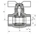 Кран шаровый PPR КШ Koer (бабочка) для горячей воды 20 (Koer K0181.PRO) (KP0234) - изображение 3