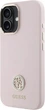 Панель Guess Silicone Logo Strass 4G для Apple iPhone 16 Light Pink (GUHCP16SM4DGPP) - зображення 3