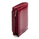 Женский компактный кожаный кошелек Dr.Bond серии Croco PR-250929-40982 красный - изображение 3