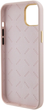Etui Guess Silicone Logo Strass 4G do Apple iPhone 13/14/15 Pink (3666339148904) - obraz 5