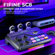 Микшерный пульт Fifine gaming sound card (SC8) Black - изображение 5
