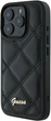 Панель Guess Quilted Metal Logo для Apple iPhone 16 Pro Max Black (GUHCP16XPSQSQSK) - зображення 3