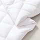 Полуторное одеяло из натурального хлопка 4 сезона в 160х215 WHITE CS1 5155165 - изображение 4