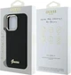 Панель Guess Silicone Script Metal Logo & Frame для Apple iPhone 16 Pro Max Black (GUHCP16XSMBSLK) - зображення 8