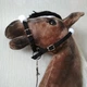 Недовуздок чорний для Hobby Horse - аксесуари для хобіхорса коня на палиці хоббі хорс - изображение 4