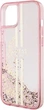 Панель Guess Liquid Glitter Gold Stripes для Apple iPhone 15 Plus/14 Plus Pink (GUHCP15MLFCSEGP) - зображення 6